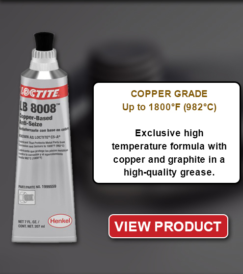 Loctite LB8008 Copper-Based Anti-Seize Lubricants